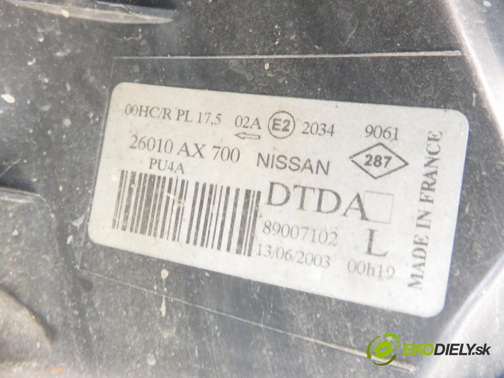 NISSAN MICRA III (K12) HB 2003 59,00 1.2 16V 80 - CG12DE 1240,00 Svetlo PP 26010AX700
