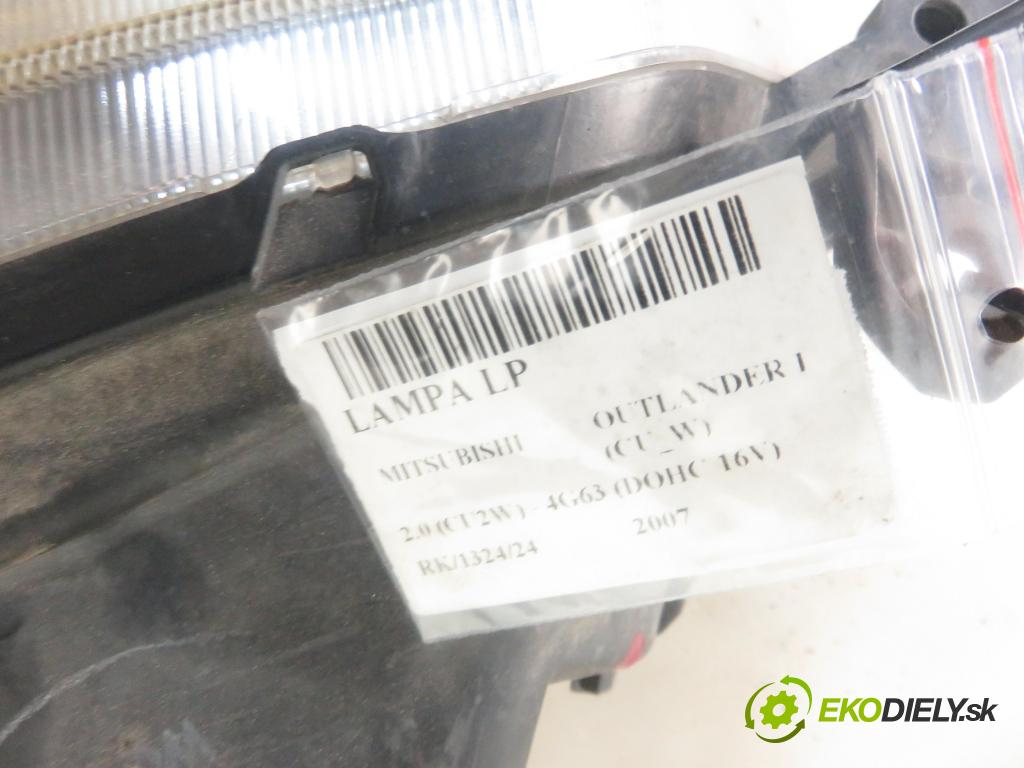 MITSUBISHI OUTLANDER I (CU_W) SUV 2007 100,00 2.0 (CU2W) - 4G63 (DOHC 16V) 1997,00 Svetlo LP