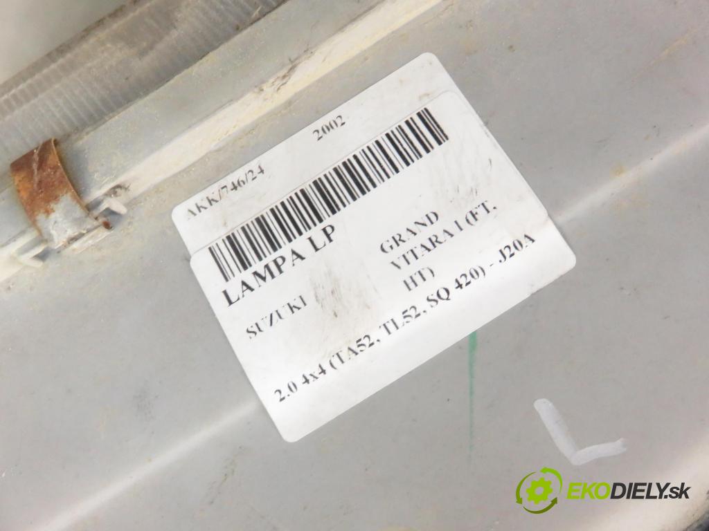 SUZUKI GRAND VITARA I (FT, HT) TERENOWY 2002 94,00 2.0 4x4 128 - J20A 1995,00 Svetlo LP