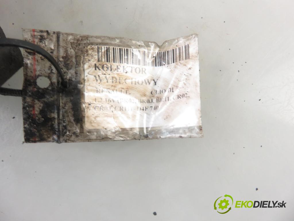 RENAULT CLIO III (BR0/1, CR0/1) HB 2006 55,00 1.2 16V 1149,00 potrubí VYČERPAT: 296841 ; H323457 (Výfukové potrubí)