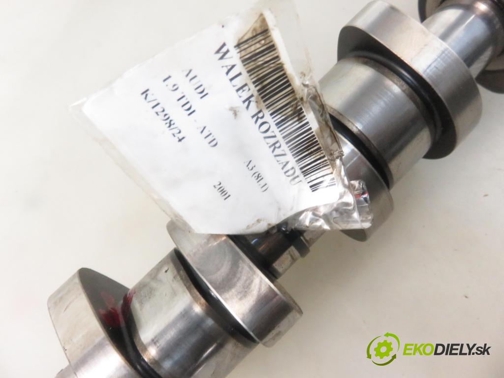 AUDI A3 (8L1) HB 2001 74,00 1.9 TDI - ATD 1896,00 vačka Vačkový hriadeľ: