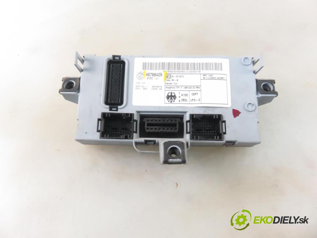 FIAT PUNTO (188_) HB 2001 59,00 1.9 JTD 80 - 188 A2.000 1910,00 MODUL BSI 46788429