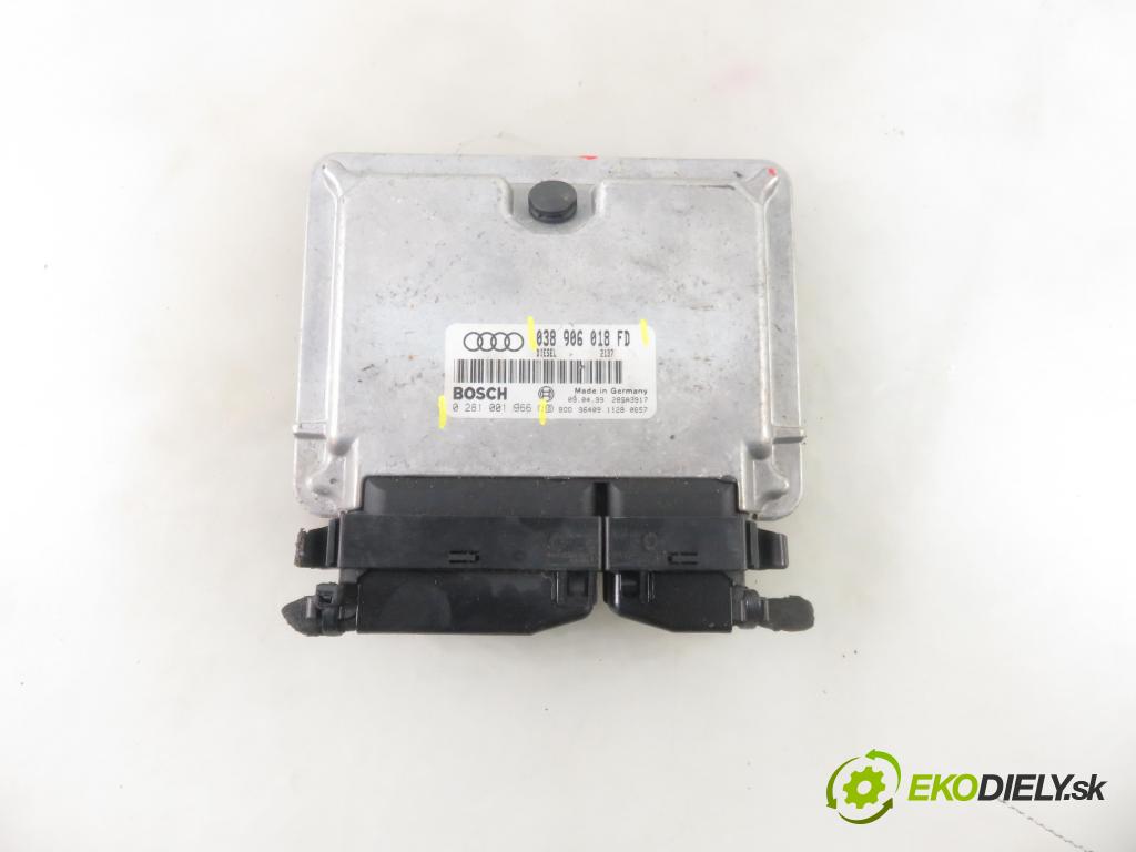 AUDI A4 (8D2, B5) SEDAN 1999 81,00 1.9 TDI 110 - AFN 1896,00 Riadiaca jednotka Motor 038906018FD ; 0281001966