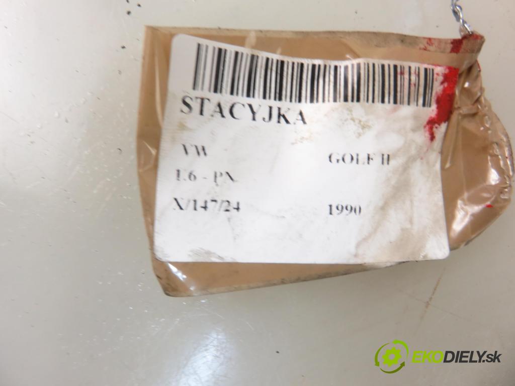 VW GOLF II (19E, 1G1) HB 1990 51,00 1.6 - PN 1595,00 spinačka 171905851 (Spínacie skrinky a kľúče)