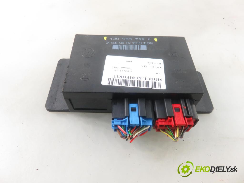 VW PASSAT B5 Variant (3B5) KOMBI 1998 81,00 1.9 TDI 110 - AFN 1896,00 MODUL komfortu 1J0959799F