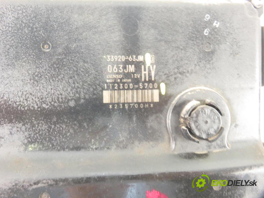 SUZUKI SWIFT III (MZ, EZ) HB 2006 68,00 1.3 92 - M13A 1328,00 řídící jednotka motora 3392063JM ; 1123005700