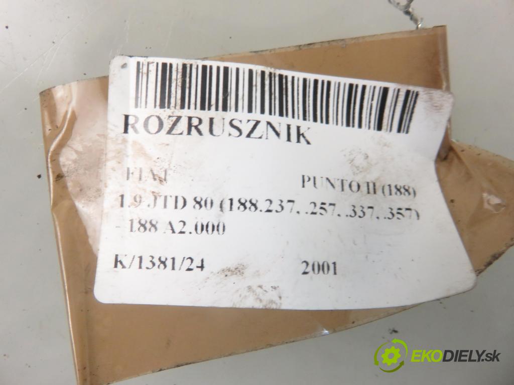 FIAT PUNTO (188_) HB 2001 59,00 1.9 JTD 80 - 188 A2.000 1910,00 Štartér  (Štartéry)