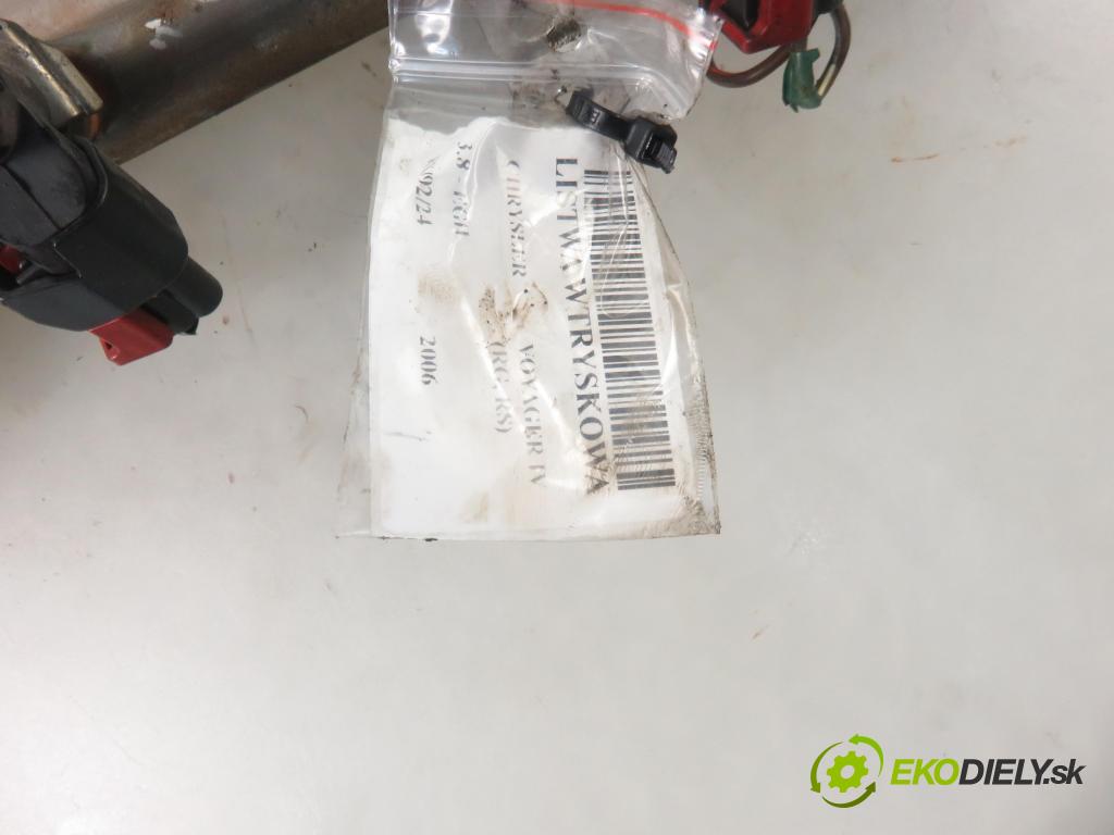 CHRYSLER VOYAGER IV (RG, RS) MINIVAN 2006 160,00 3.8 - EGH 3778,00 Lišta vstrekovacia 04861498AD ; 04861238AC (Vstrekovacie lišty)