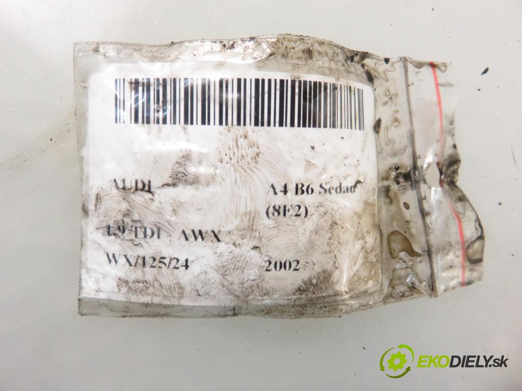 AUDI A4 (8E2, B6) SEDAN 2002 96,00 1.9 TDI PD 130 - AWX 1896,00 Vstrekovač 038130073AR ; 0414720214 (Vstrekovače)