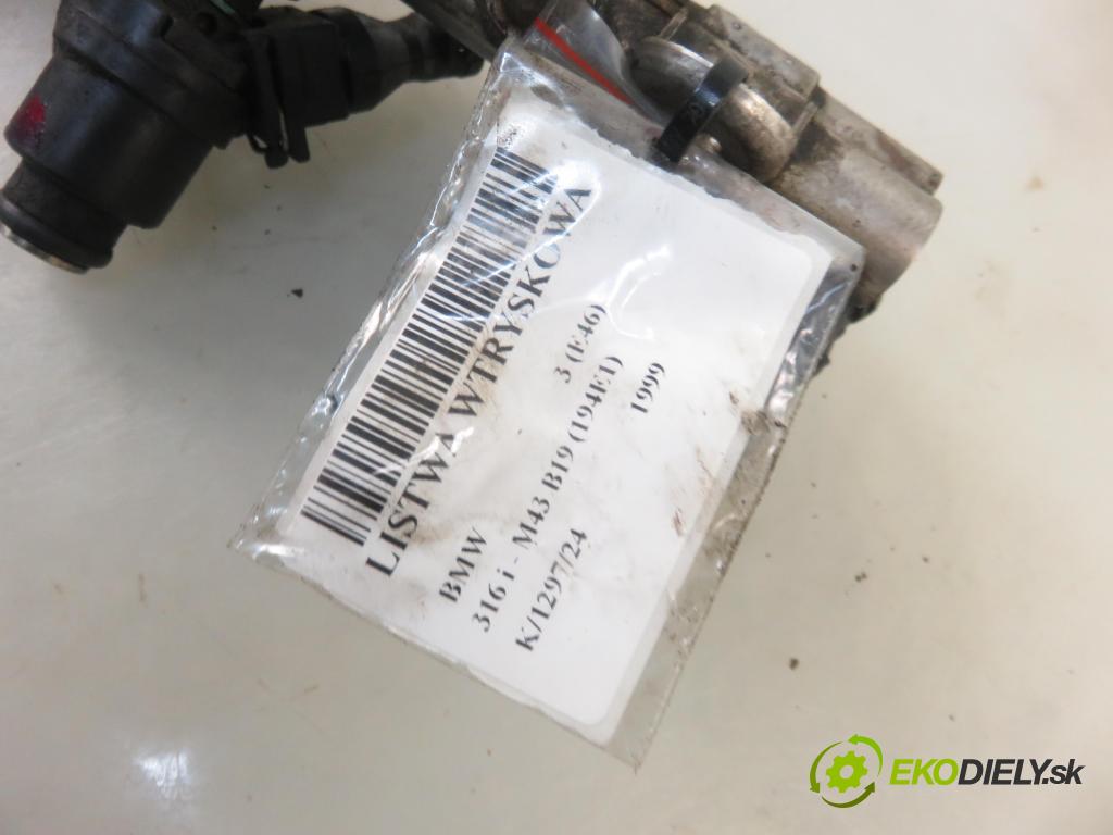 BMW 3 (E46) SEDAN 1999 77,00 316 i 105 - M43 B19 (194E1) 1895,00 Lišta vstrekovacia 1435910 ; D3768FA (Vstrekovacie lišty)