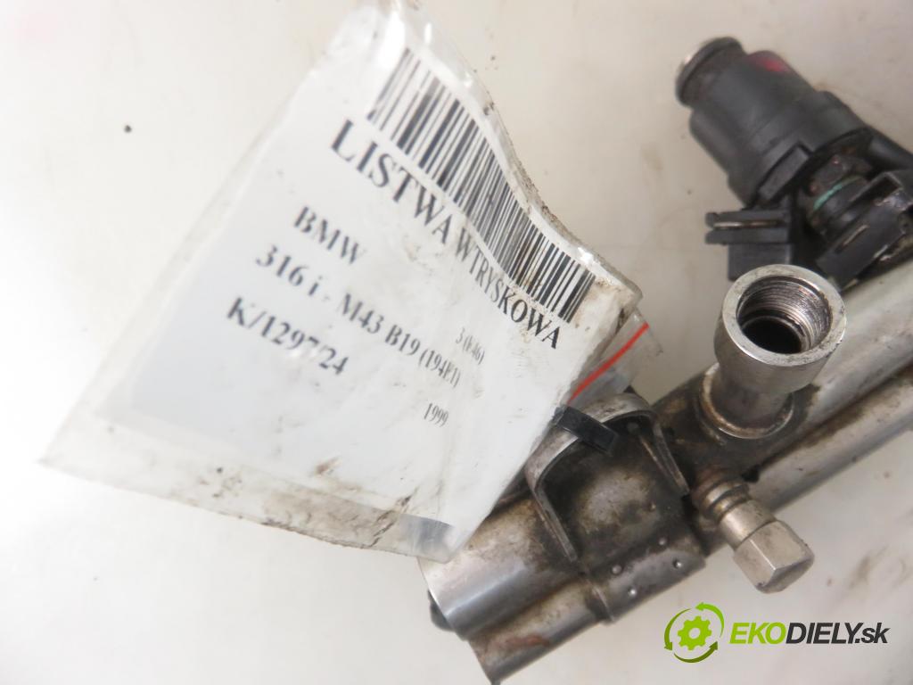 BMW 3 (E46) SEDAN 1999 77,00 316 i 105 - M43 B19 (194E1) 1895,00 Lišta vstrekovacia 1435910 ; D3768FA (Vstrekovacie lišty)