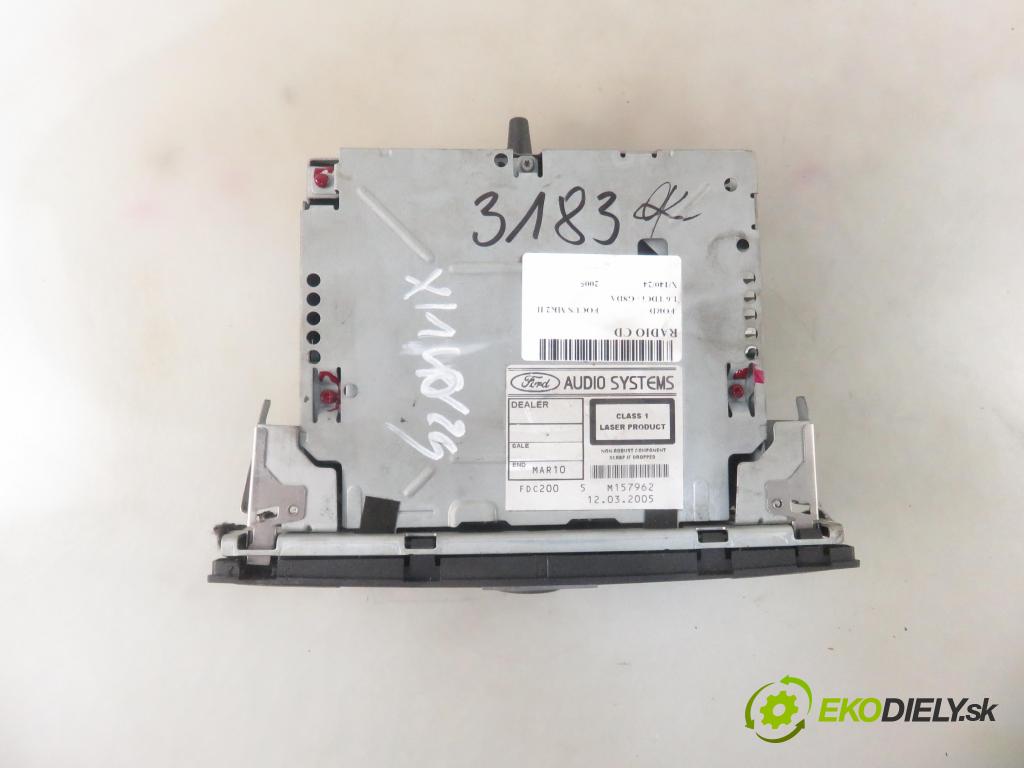 FORD FOCUS II (DA_, HCP) HB 2005 80,00 1.6 TDCi 109 - G8DA 1560,00 RADIO CD 4M5T18C815AD