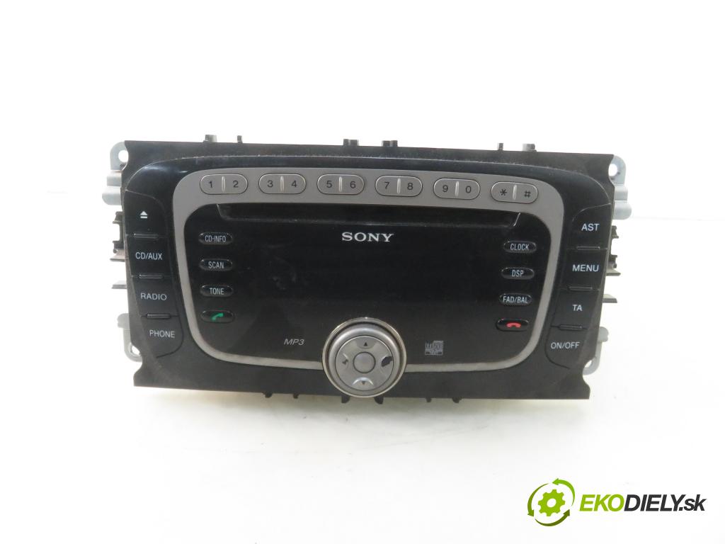FORD FOCUS II Turnier (DA_, FFS, DS) KOMBI 2005 100,00 2.0 TDCi 136 - G6DA 1997,00 RADIO CD 7M5T18C939JD