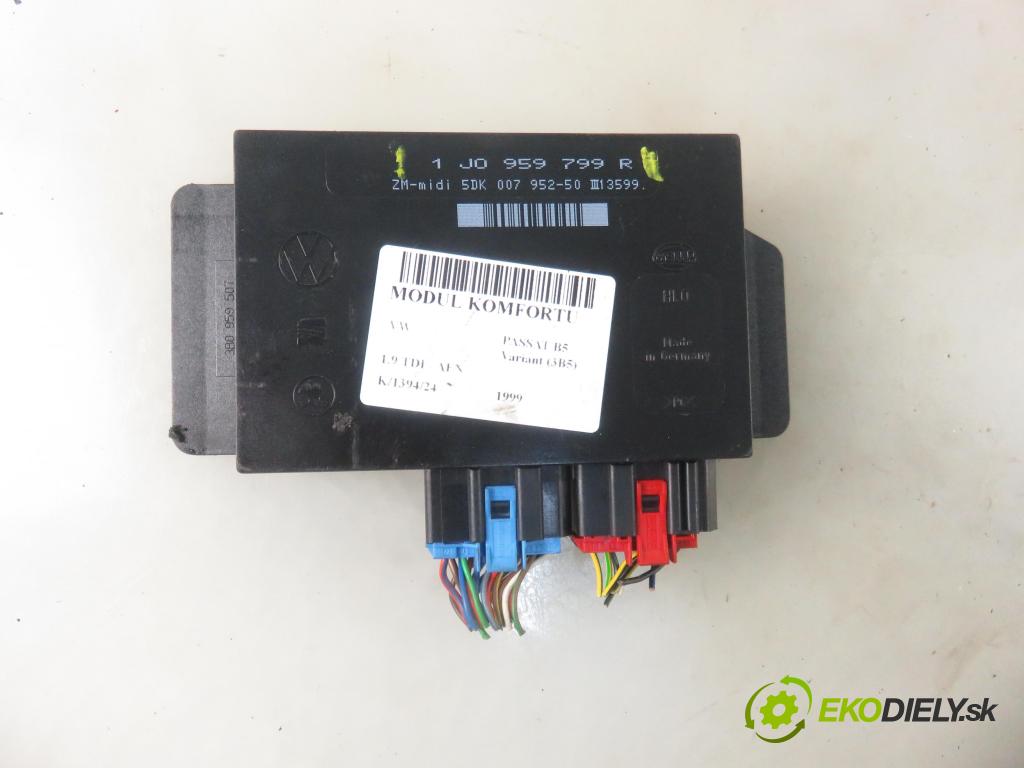VW PASSAT B5 Variant (3B5) KOMBI 1999 81,00 1.9 TDI 110 - AFN 1896,00 MODUL komfortu 1J0959799R