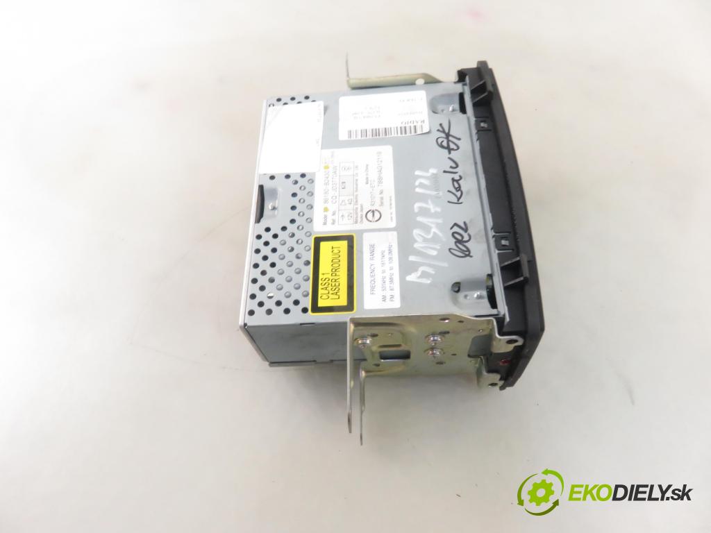 DAIHATSU CUORE VII (L275_, L285_, L276_) HB 2007 51,00 1 - 1KR-FE 998,00 RADIO CD 86180B2430