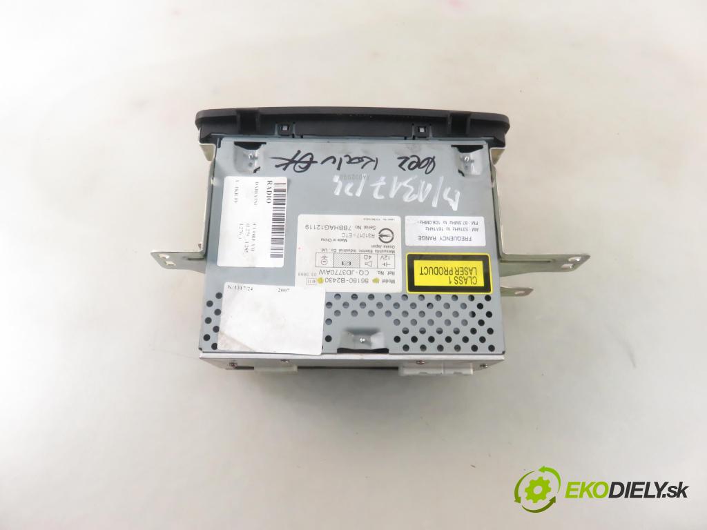 DAIHATSU CUORE VII (L275_, L285_, L276_) HB 2007 51,00 1 - 1KR-FE 998,00 RADIO CD 86180B2430