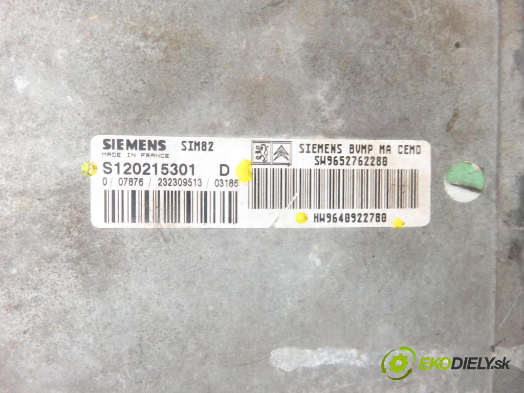 CITROEN C2 (JM_) HB 2001 50,00 1.4 - KFV (TU3JP) 1360,00 řídící jednotka převodovky S120215301D ; HW9640922780