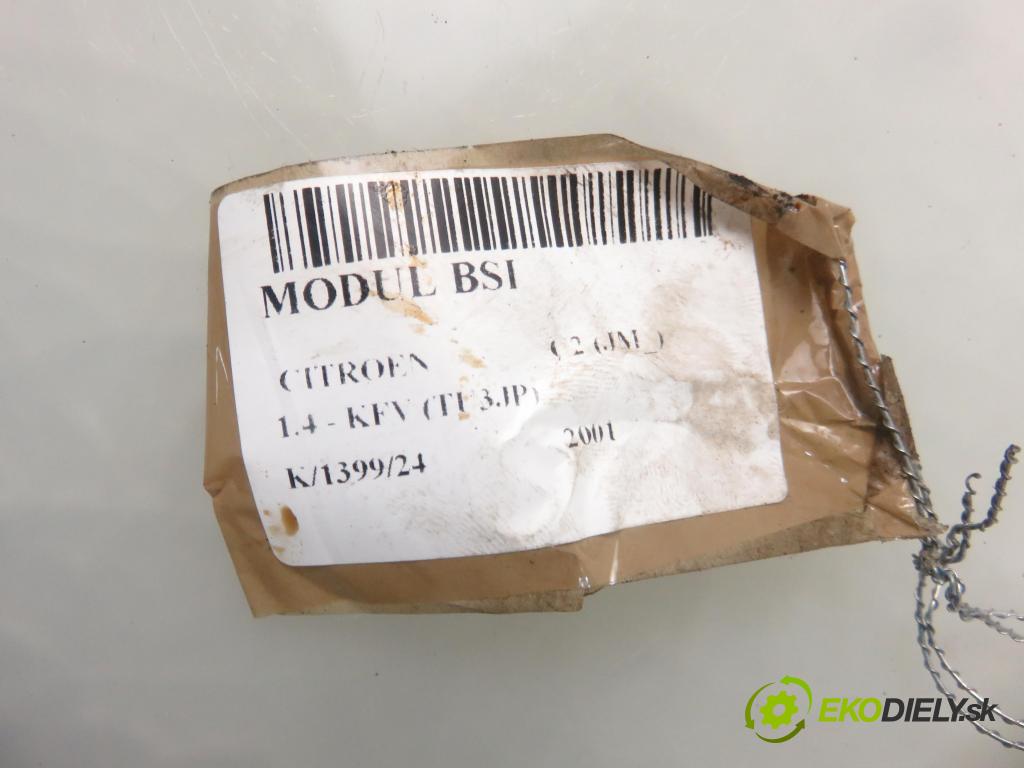 CITROEN C2 (JM_) HB 2001 50,00 1.4 - KFV (TU3JP) 1360,00 MODUL BSI 9650585780 ; S118085200I