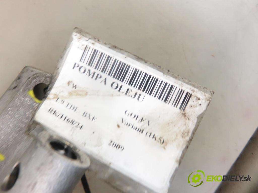VW GOLF V Variant (1K5) KOMBI 2009 77,00 1.9 TDI - BXE 1896,00 pumpa oleje 038115105C (Olejové pumpy)