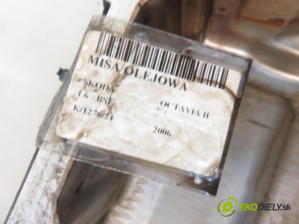 SKODA OCTAVIA II (1Z3) LIFTBACK 2006 75,00 1.6 - BSE 1595,00 Vaňa olejová 06A103603AJ (Olejové vane)
