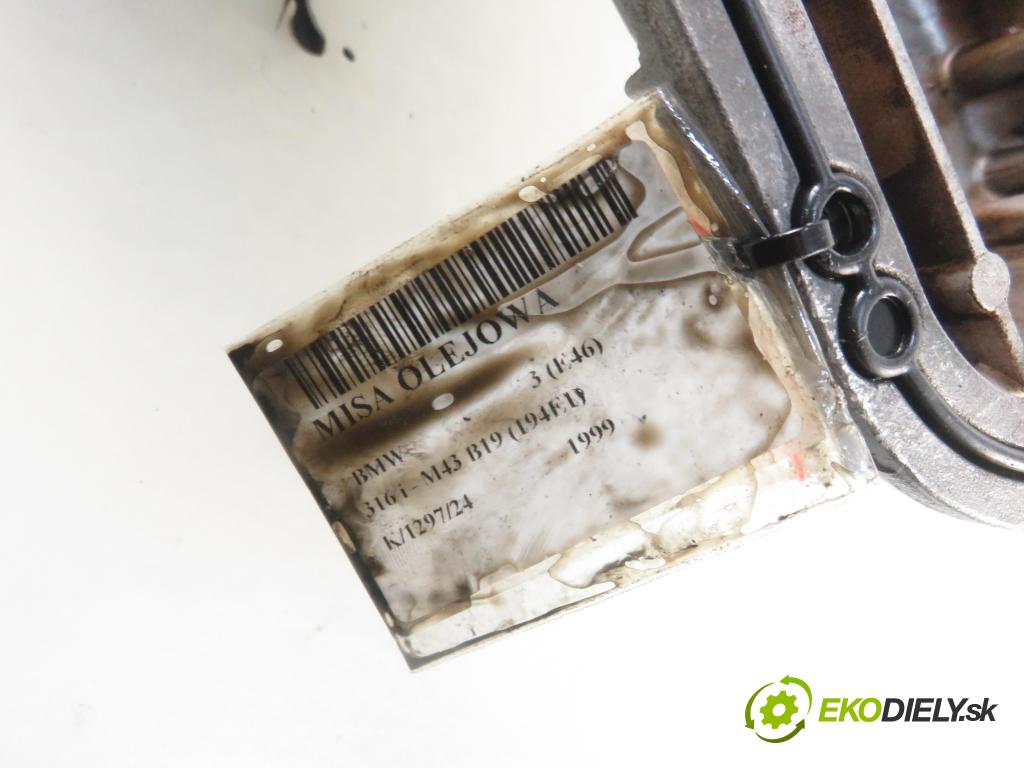 BMW 3 (E46) SEDAN 1999 77,00 316 i 105 - M43 B19 (194E1) 1895,00 Vaňa olejová 1432719 (Olejové vane)