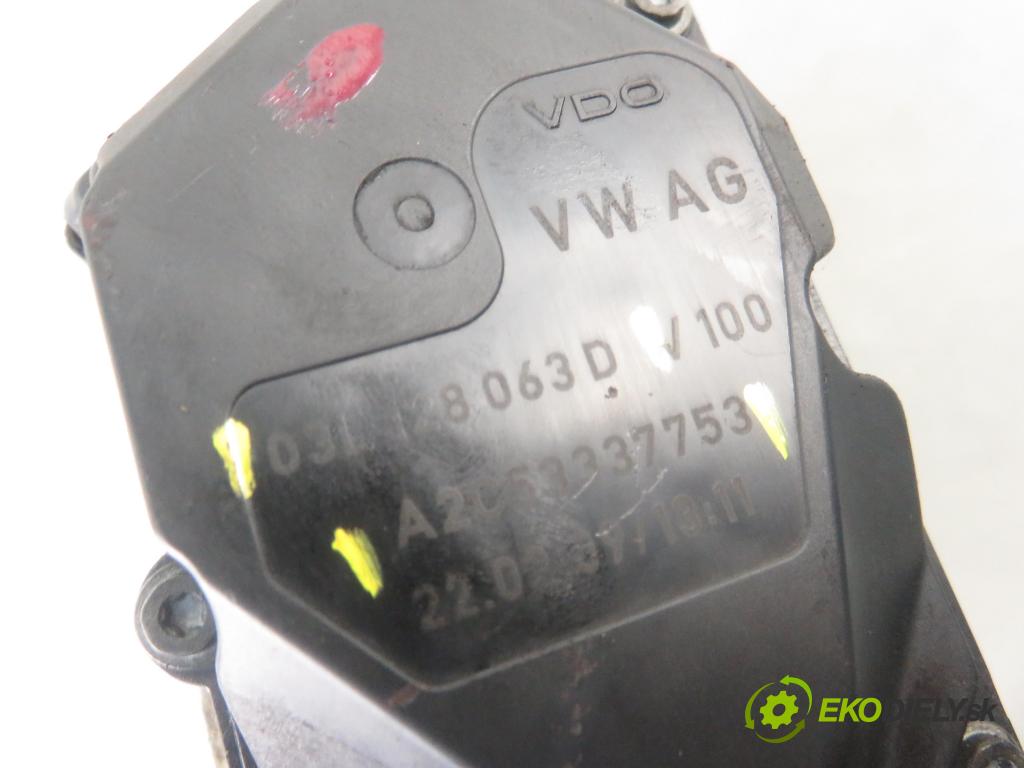 AUDI A4 (8K2, B8) SEDAN 2009 105,00 2.0 TDI - CAGA 1968,00 Škrtiaca klapka A2C53337753 ; 03L128063D (Škrtiace klapky)