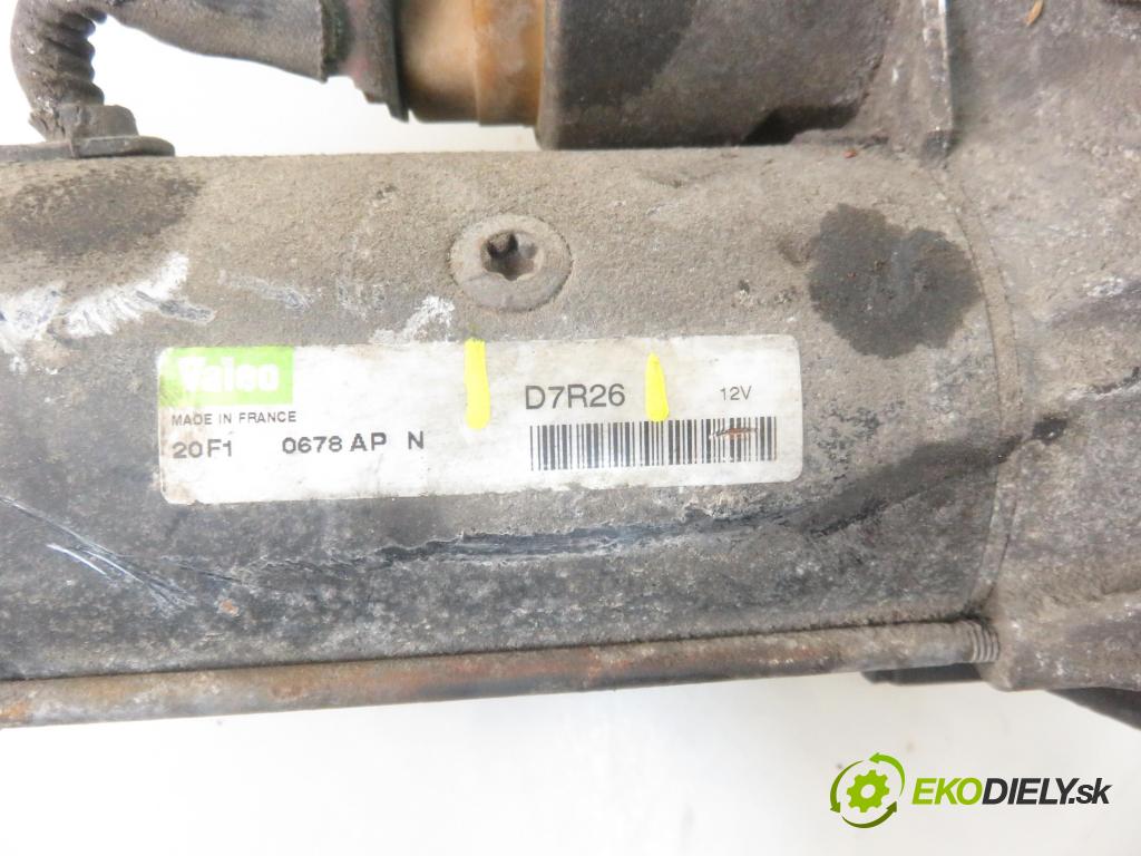 PEUGEOT 406 (8B) SEDAN 2001 80,00 2.0 HDI 110 1997,00 Štartér D7R26 (Štartéry)