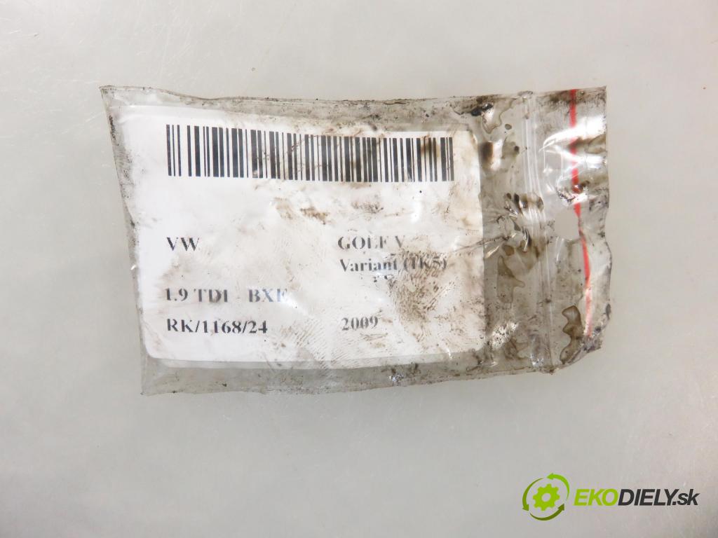 VW GOLF V Variant (1K5) KOMBI 2009 77,00 1.9 TDI - BXE 1896,00 Vstrekovač 038130073AG ; 0414720215 (Vstrekovače)