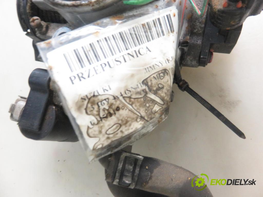 SUZUKI JIMNY (FJ) TERENOWY 2006 63,00 1.3 16V 4x4 (SN413) - 86 M13A 1328,00 Škrtiaca klapka AC46926 (Škrtiace klapky)