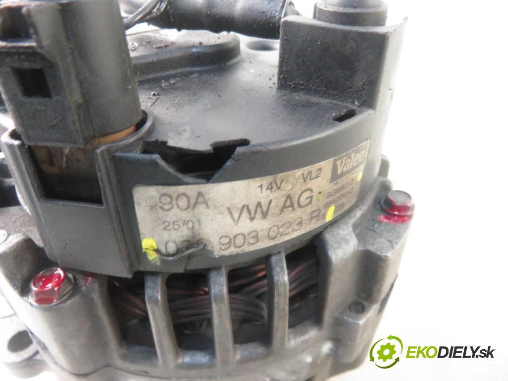 AUDI A3 (8L1) HB 2001 96,00 1.9 TDI PD 130 - ASZ 1896,00 Alternátor 038903023R ; SG9B015 (Alternátor)