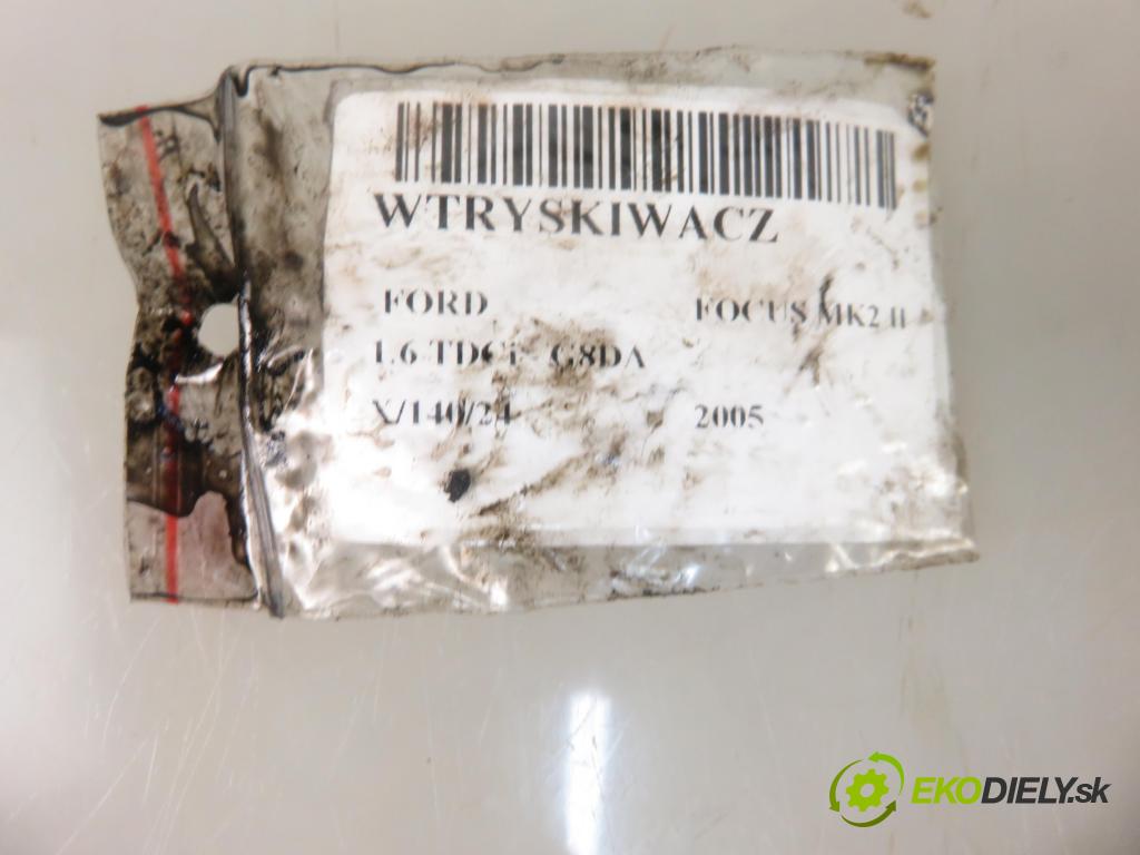 FORD FOCUS II (DA_, HCP) HB 2005 80,00 1.6 TDCi 109 - G8DA 1560,00 vstrekovač 0445110188 (Vstrekovače)