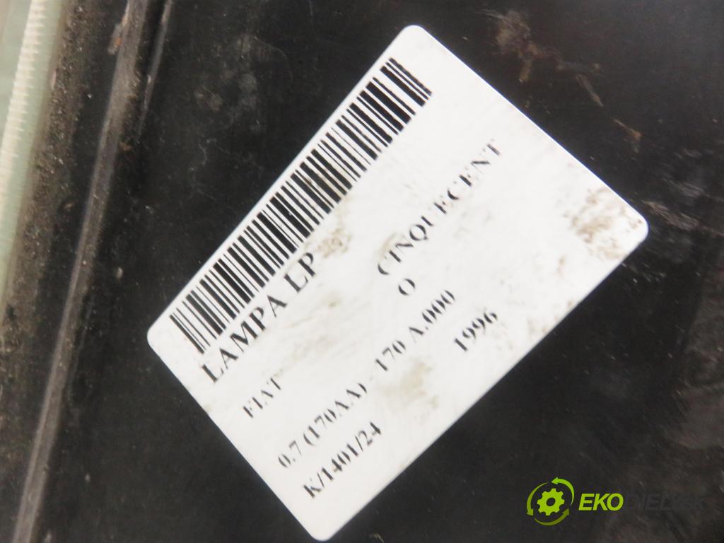 FIAT CINQUECENTO (170_) HB 1996 23,00 0.7 (170AA) - 170 A.000 704,00 Svetlo LP
