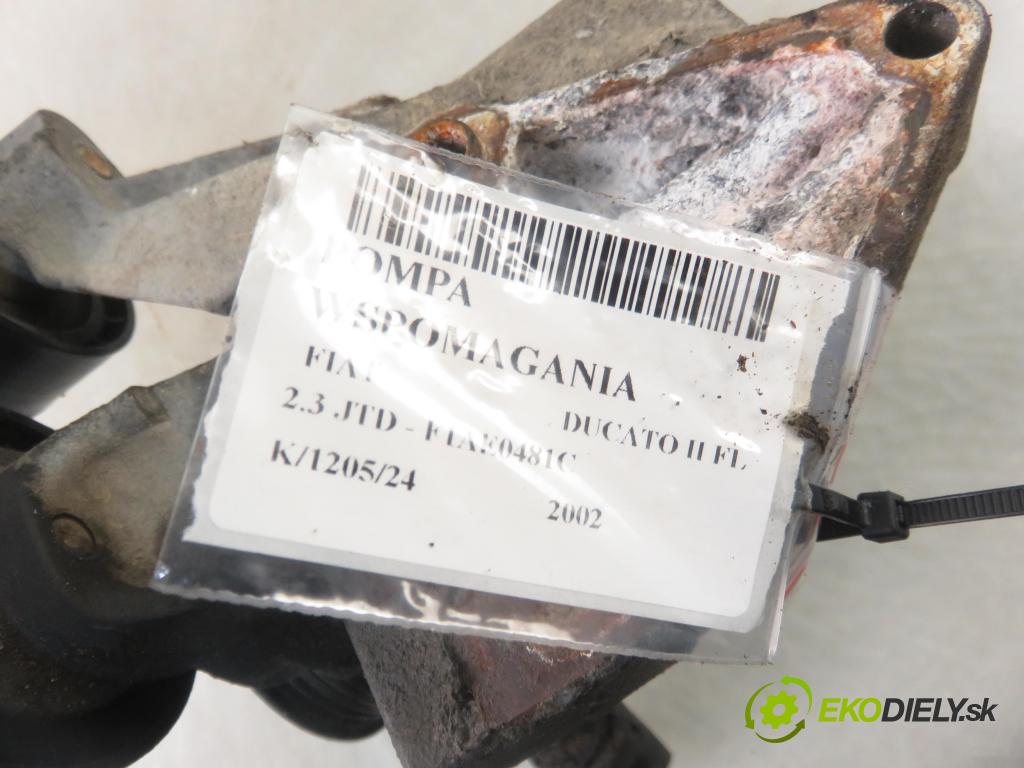 FIAT DUCATO Skrzynia (244_) HB 2002 81,00 2.3 JTD - F1AE0481C 2286,00 Pumpa servočerpadlo (Servočerpadlá, pumpy riadenia)