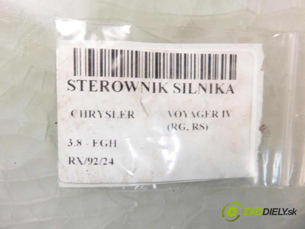 CHRYSLER VOYAGER IV (RG, RS) MINIVAN 2006 160,00 3.8 - EGH 3778,00 řídící jednotka motora P05094650AD