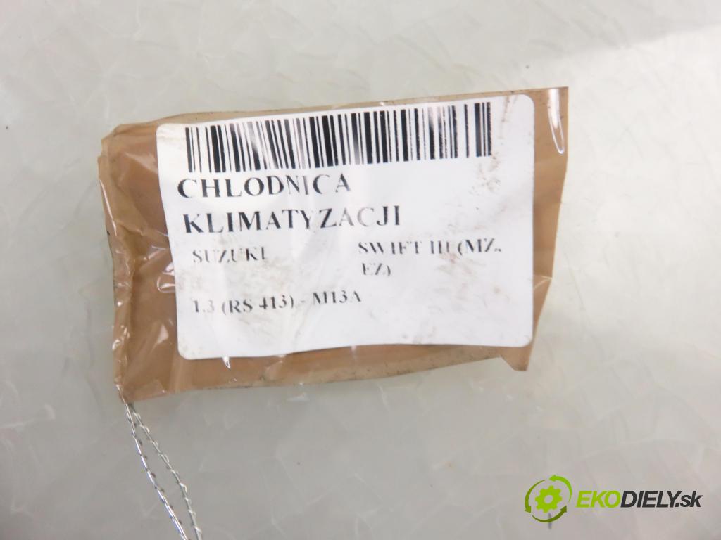 SUZUKI SWIFT III (MZ, EZ) HB 2006 68,00 1.3 92 - M13A 1328,00 chladič klimatizácie  (Chladiče klimatizácie)