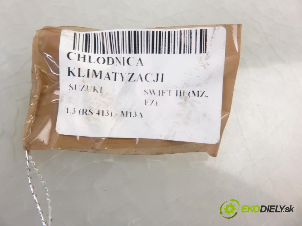 SUZUKI SWIFT III (MZ, EZ) HB 2006 68,00 1.3 92 - M13A 1328,00 chladič klimatizácie  (Chladiče klimatizácie)