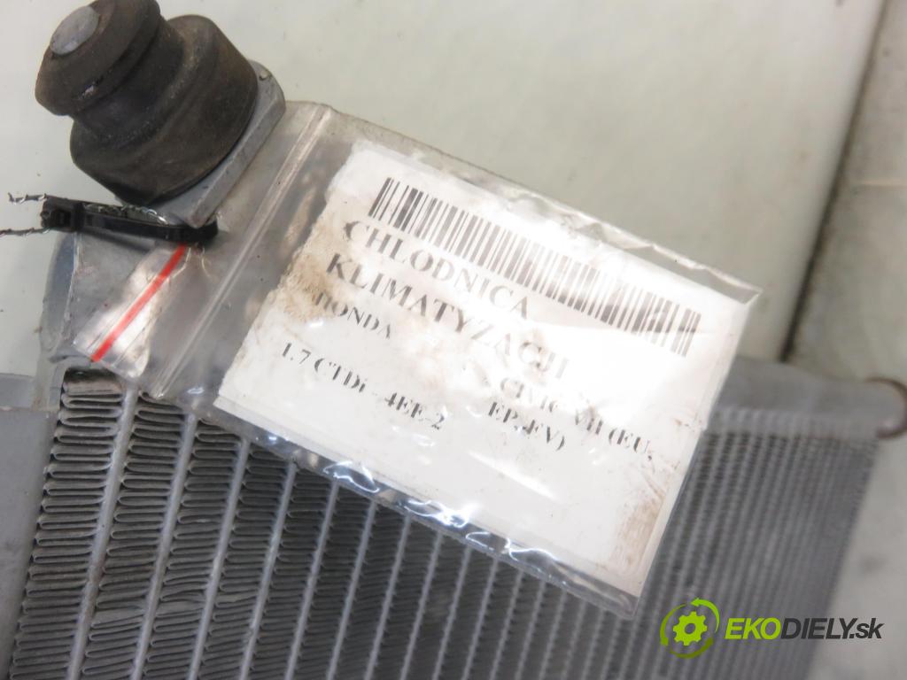 HONDA CIVIC VII Hatchback (EU, EP, EV) HB 2002 74,00 1.7 CTDi 101 - 4EE-2 (Isuzu) 1686,00 chladič klimatizácie  (Chladiče klimatizácie)