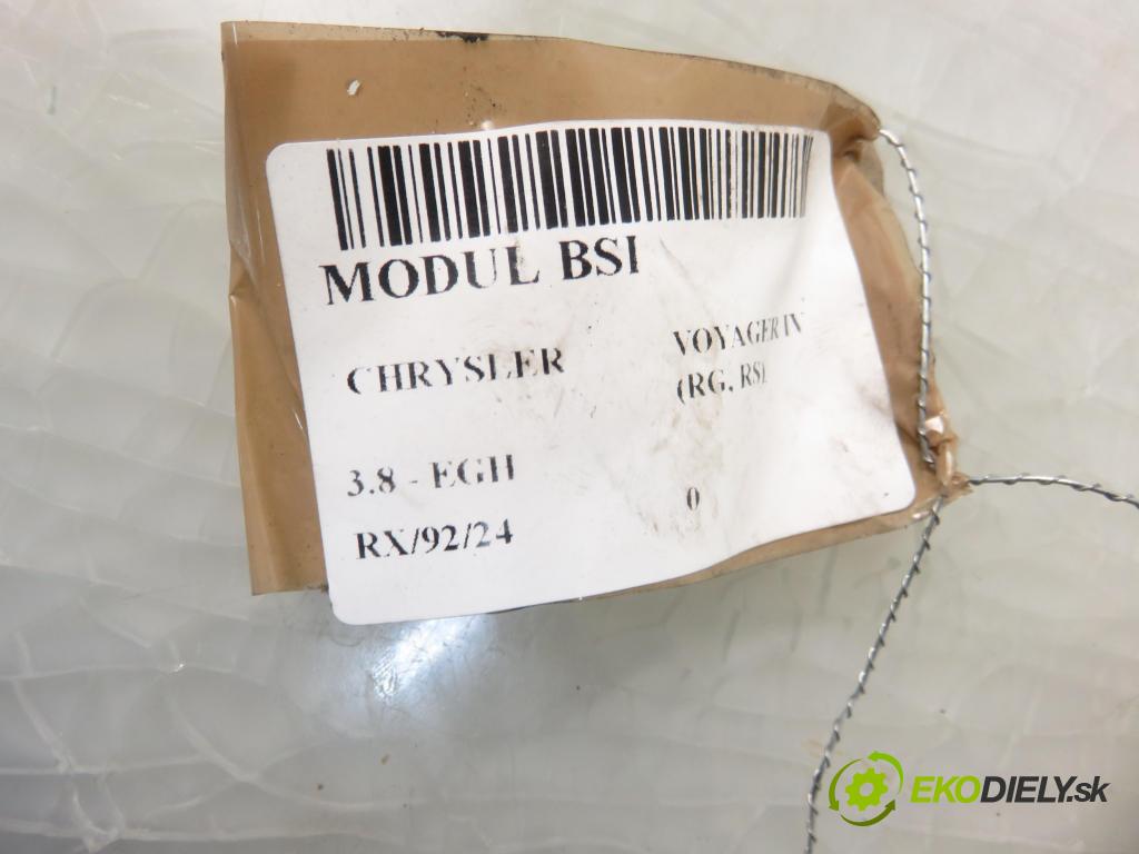 CHRYSLER VOYAGER IV (RG, RS) MINIVAN 2006 160,00 3.8 - EGH 3778,00 MODUL BSI 05144506AE ; 05144579ACA