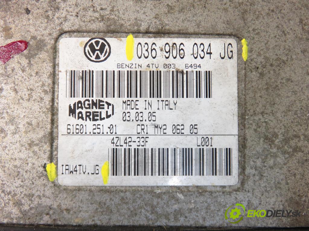SEAT IBIZA III (6L1) HB 2005 55,00 1.4 16V - BKY 1390,00 řídící jednotka motora 036906034JG ; IAW4TVJG