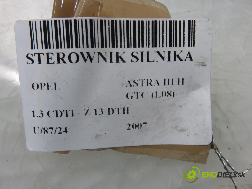 OPEL ASTRA H GTC (L08) HB 2007 0,00 1.3 CDTI - Z 13 DTH 1248,00 řídící jednotka motora 55566038HF