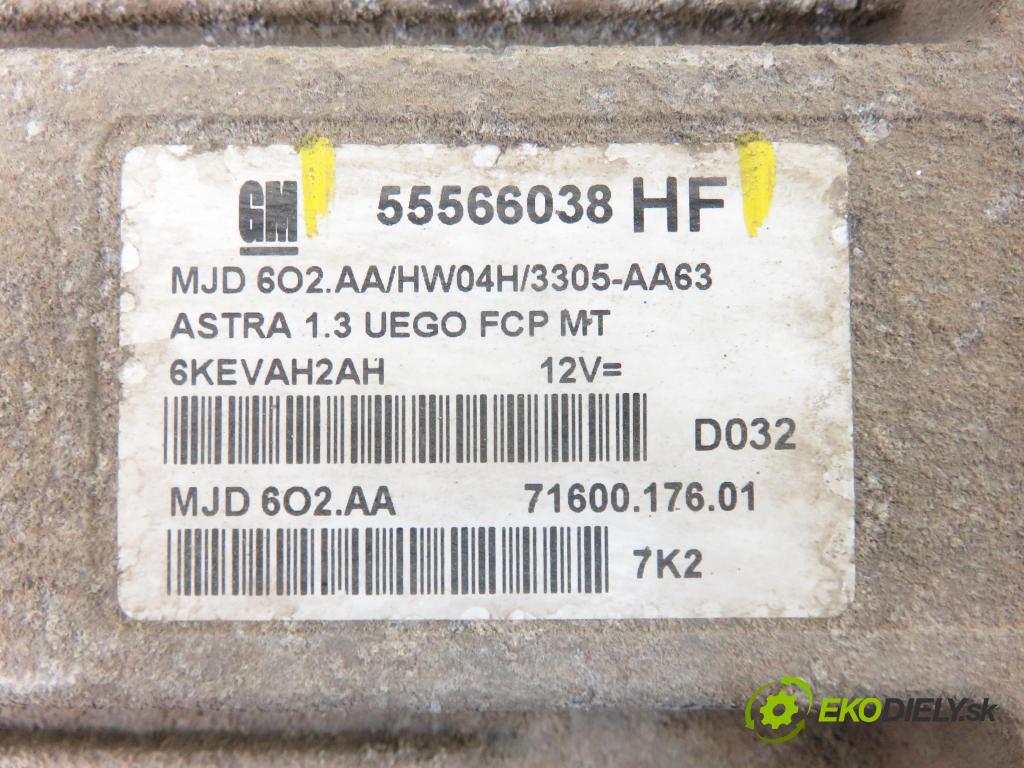 OPEL ASTRA H GTC (L08) HB 2007 0,00 1.3 CDTI - Z 13 DTH 1248,00 řídící jednotka motora 55566038HF