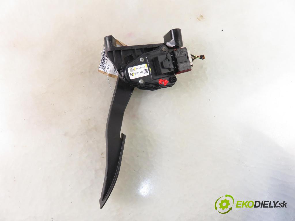 OPEL ASTRA H GTC (L08) HB 2007 0,00 1.3 CDTI - Z 13 DTH 1248,00 Potenciometer plynu 9157998BK ; 6PV00811200 (Pedále)