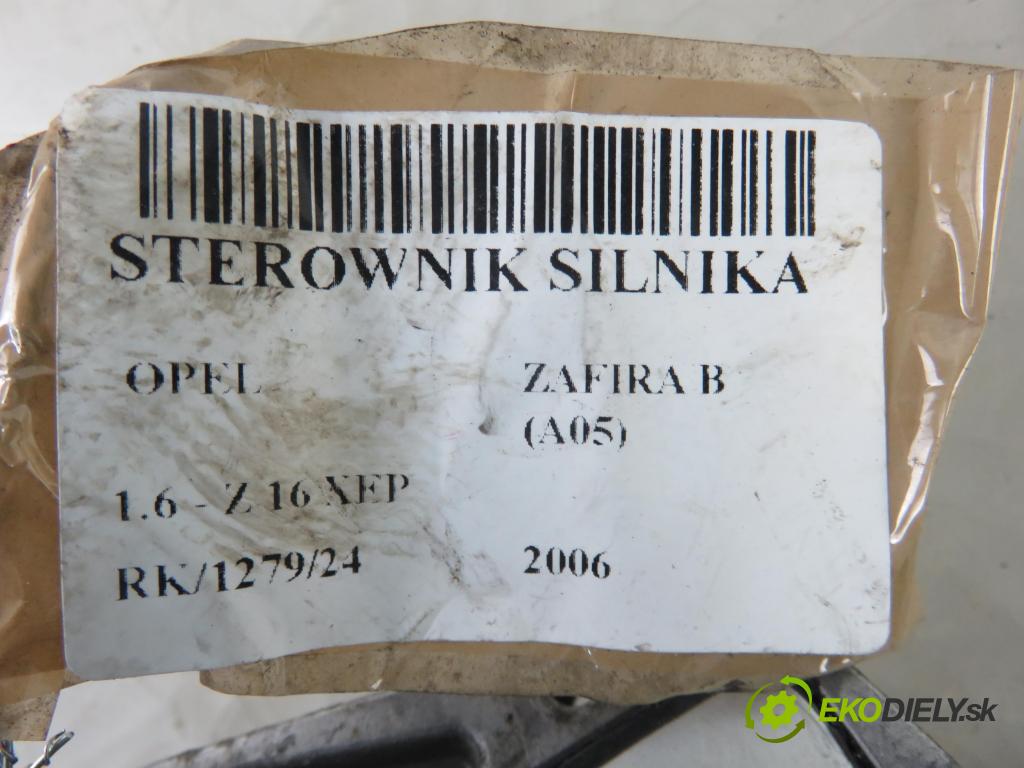 OPEL ZAFIRA B (A05) MINIVAN 2006 77,00 1.6 105 - Z 16 XEP 1598,00 řídící jednotka motora 55561172