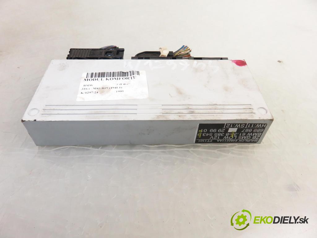 BMW 3 (E46) SEDAN 1999 77,00 316 i 105 - M43 B19 (194E1) 1895,00 MODUL komfortu 8385543