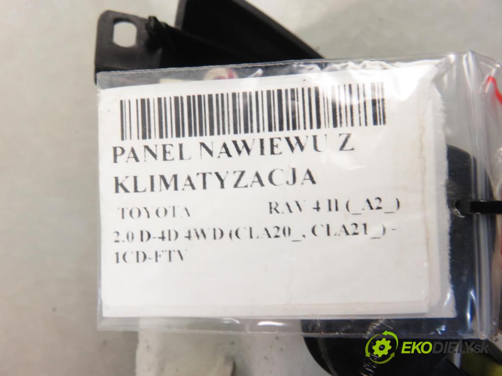 TOYOTA RAV 4 II (_A2_) SUV 2003 85,00 2.0 D-4D 4WD 116 - 1CD-FTV 1995,00 Panel kúrenia KLIMATIZACE: 5590042150