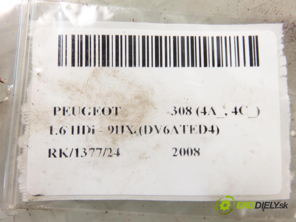 PEUGEOT 308 (4A_, 4C_) HB 2008 66,00 1.6 HDi 90 - 9HX (DV6ATED4) 1560,00 náboj pravé zadné 