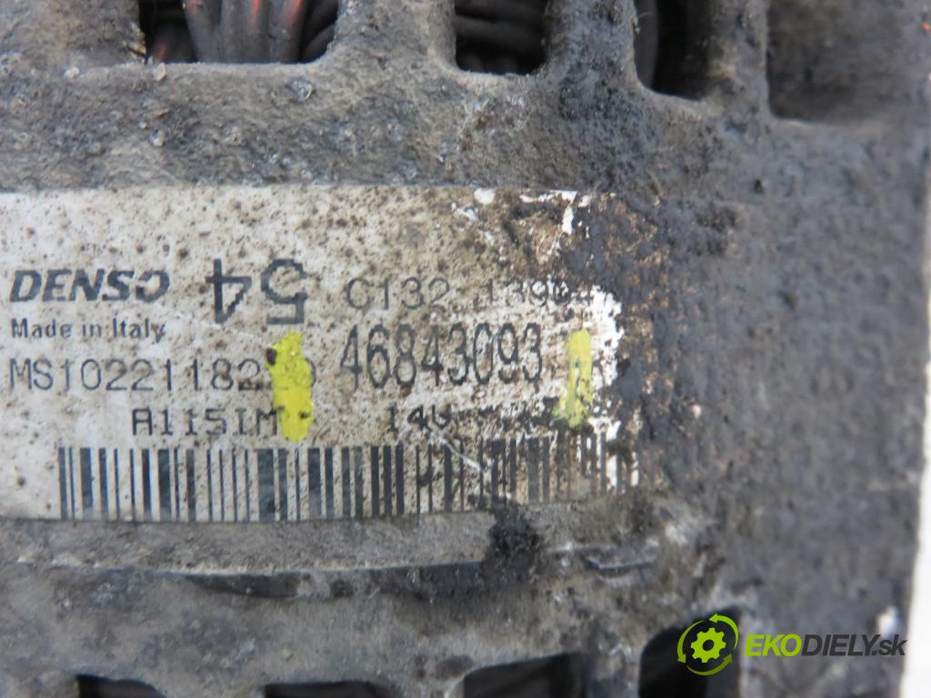 FIAT PANDA (169_) HB 2003 40,00 1.1 54 - 187 A1.000 1108,00 Alternátor 46843093 (Alternátory)
