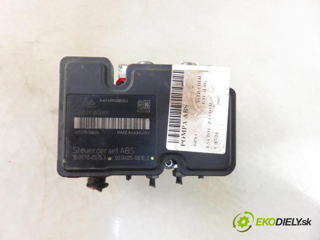OPEL ASTRA H GTC (L08) HB 2007 0,00 1.3 CDTI - Z 13 DTH 1248,00 Pumpa ABS 10097005153 ; 000405081E2 ; 13246534BK (Pumpy ABS)