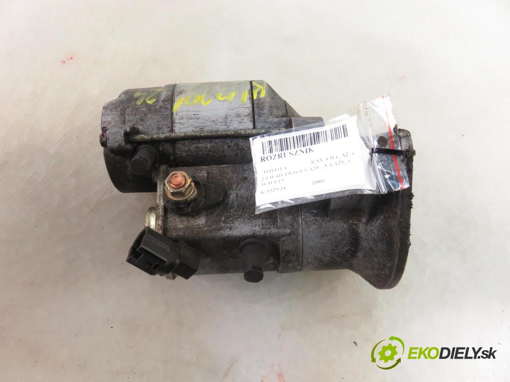 TOYOTA RAV 4 II (_A2_) SUV 2003 85,00 2.0 D-4D 4WD 116 - 1CD-FTV 1995,00 Štartér 2810064300 ; 2280003622 (Štartéry)