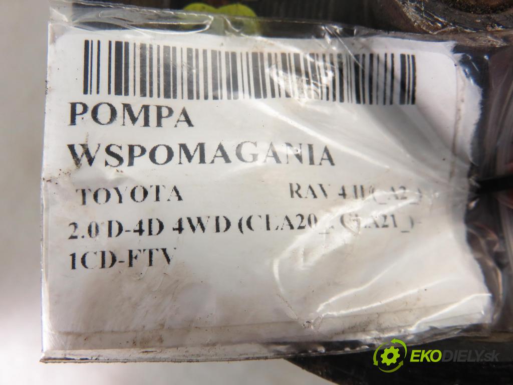 TOYOTA RAV 4 II (_A2_) SUV 2003 85,00 2.0 D-4D 4WD 116 - 1CD-FTV 1995,00 Pumpa servočerpadlo  (Servočerpadlá, pumpy riadenia)